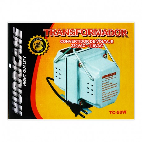 TRANSFORMADOR HURRICANE TC-50 METAL 50W/220-110V