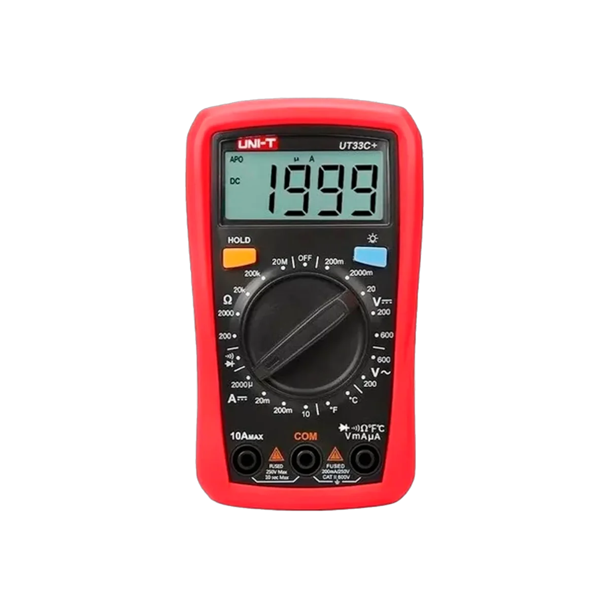 1 ut33cmultimetro digital uni t 600v 10a