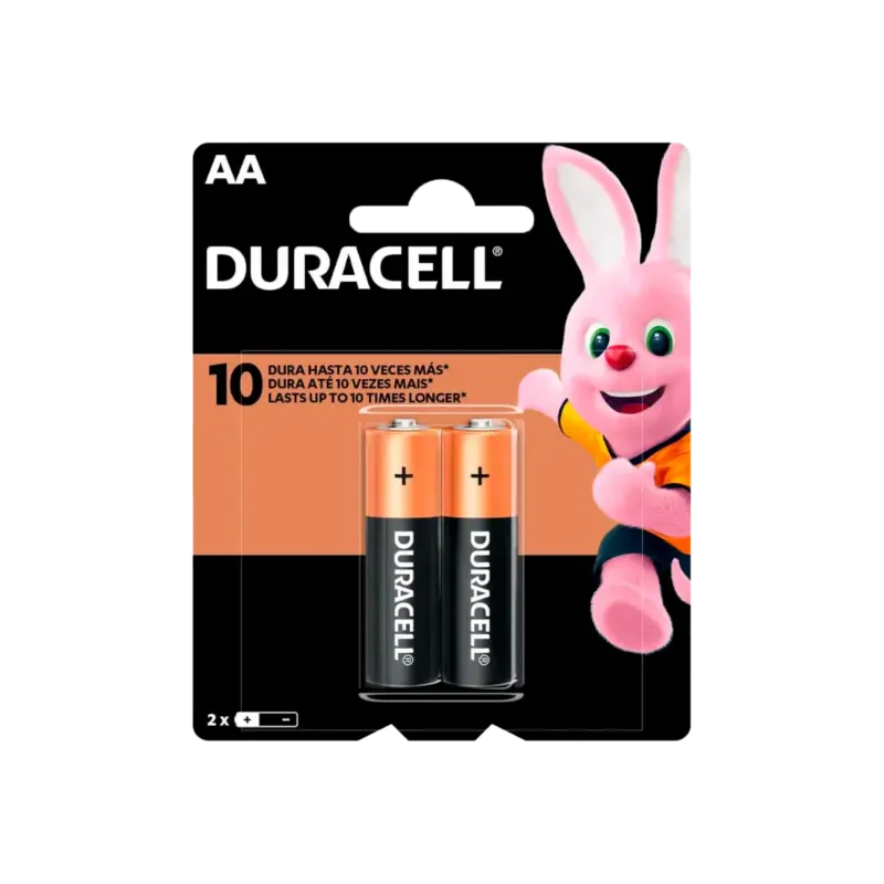 pila alcalina duracell aa2 lr07