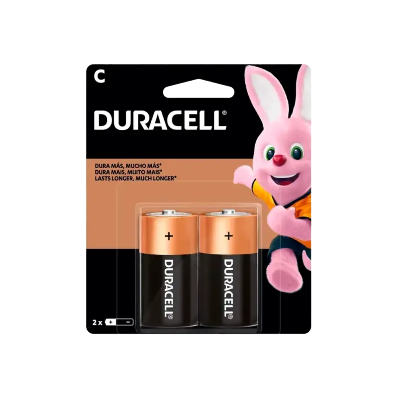pila alkalina duracell c2 lr14 15v